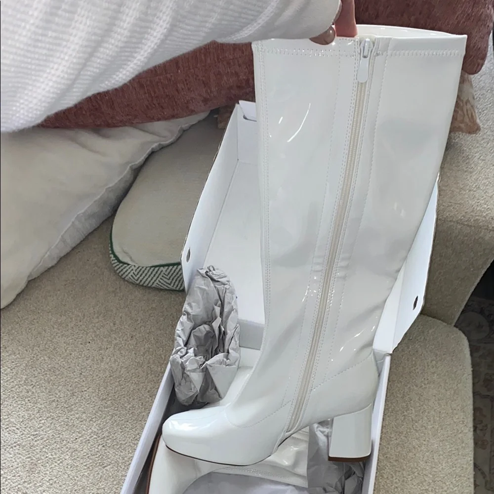 Dream Pairs White knee high boots - Picture 4 of 10